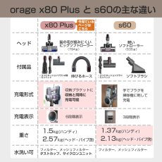 画像17: 【2年保証】掃除機 コードレス コードレス掃除機 サイクロン式 強力吸引 30000Pa 充電式 軽量 Orage X80 Plus 【送料無料】  (17)